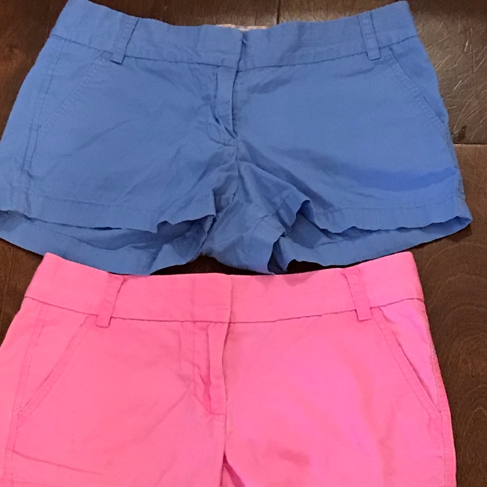 Blue J Crew Chino Shorts